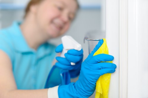 Modern curtain cleaning process for homes in Kilburn