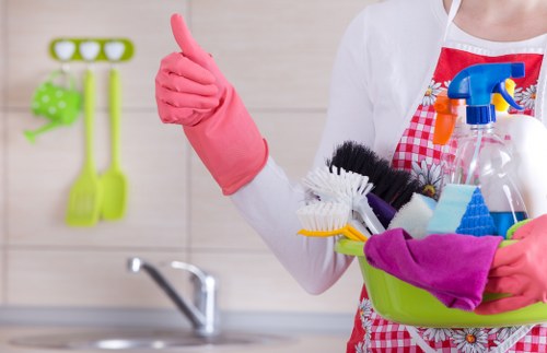 Carpet cleaning process in Kilburn using modern equipment