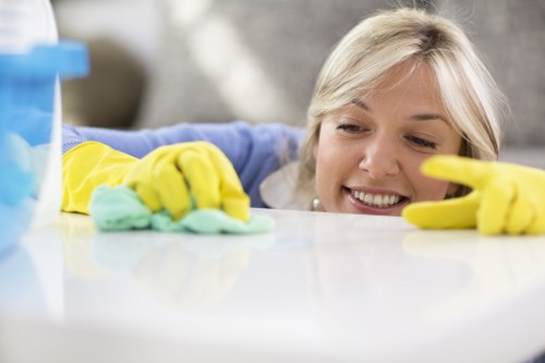 Professional curtain cleaning services in Kilburn for dusty fabrics