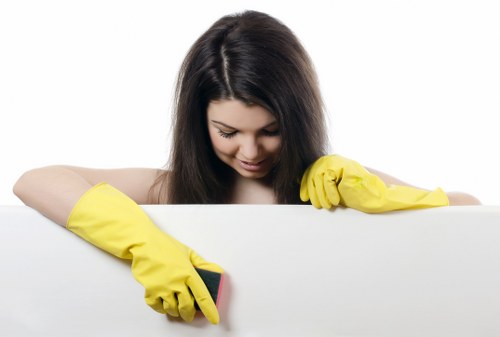 Risk assessment being completed before carpet cleaning work